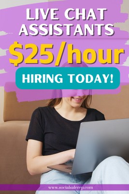 at home live chat jobs